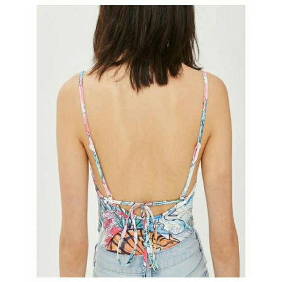Topshop Tiger Bodysuit - Picture 3 of 3